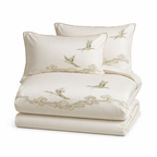 Cloudfold Crane Four-Piece Bedding Set