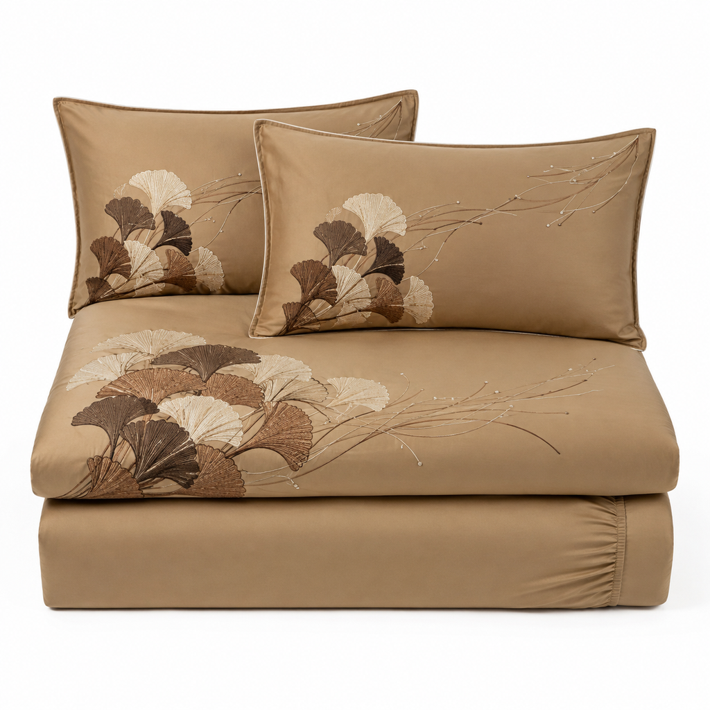 Ginkgo Fan Reverie Four-Piece Bedding Set