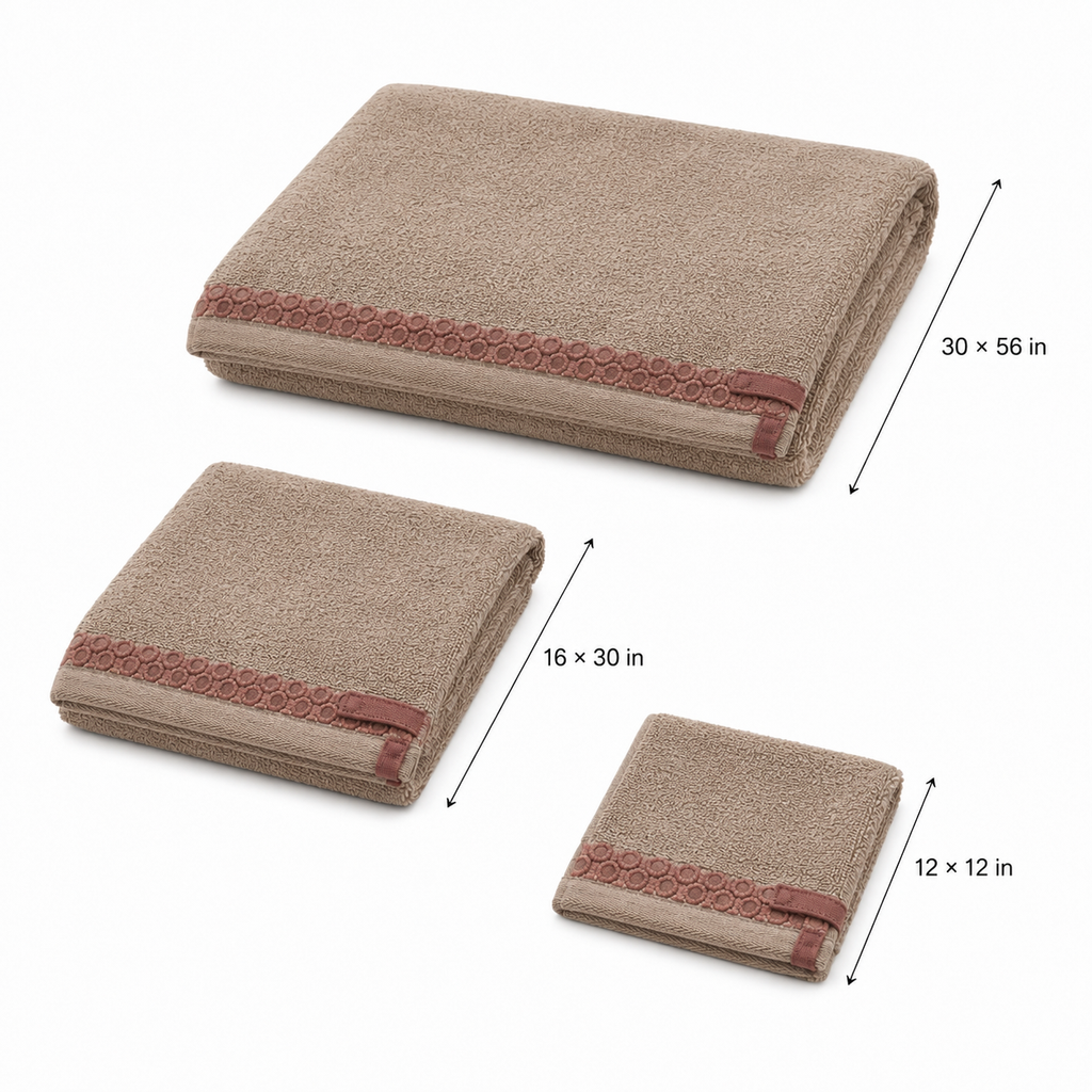 HaloHem Towel Set