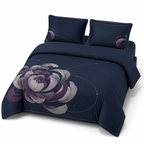 Moonpetal Arc Four-Piece Bedding Set