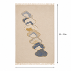 Ninefold Cloud Embroidered Throw