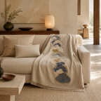 Ninefold Cloud Embroidered Throw