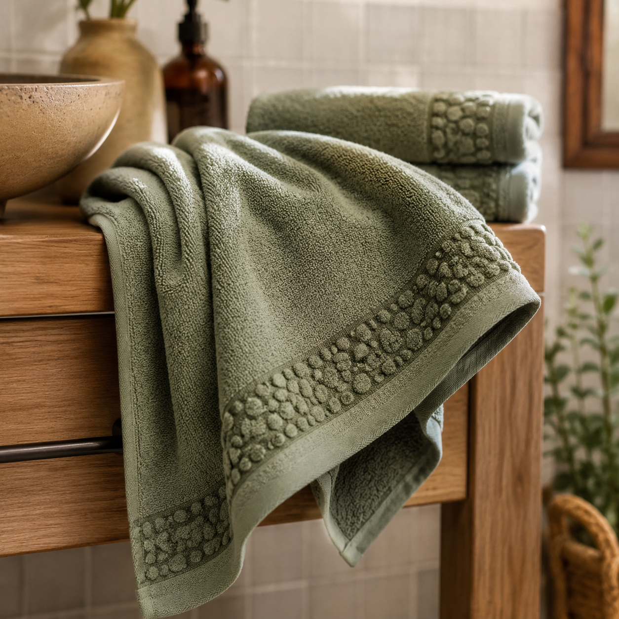 PebbleEdge Towel Set