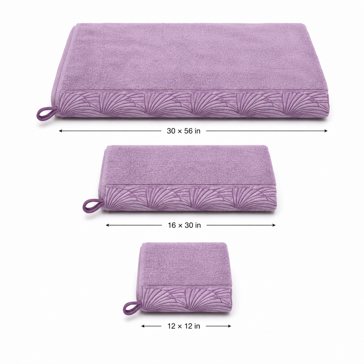 PetalLoop Towel Set