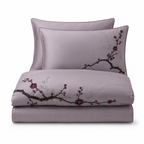 Plum Shadow Courtyard Four-Piece Bedding Set